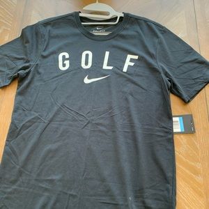 Nike dri fit golf tee shirt